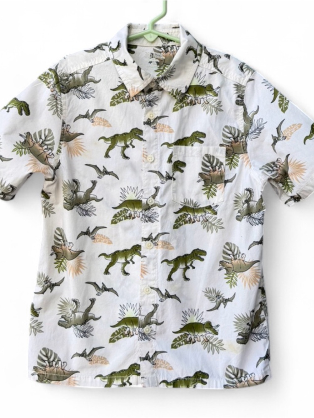 Dinosaur Button-Down Shirt